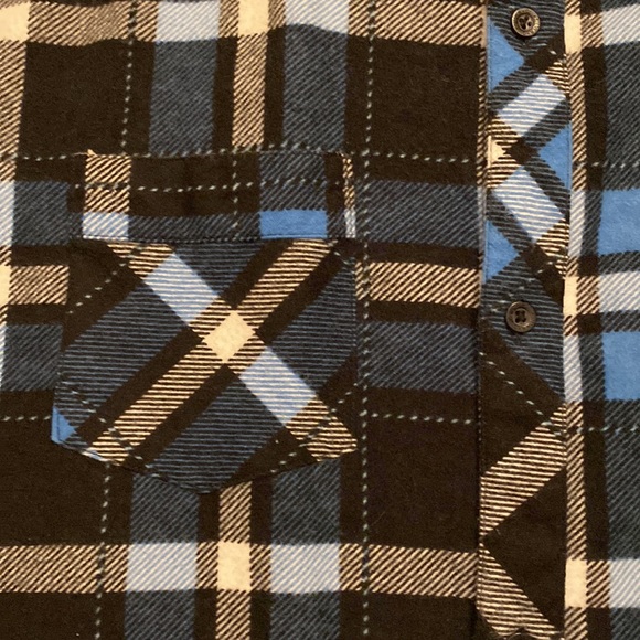NEVER WORN! Quiksilver Flannel LS - Picture 5 of 16